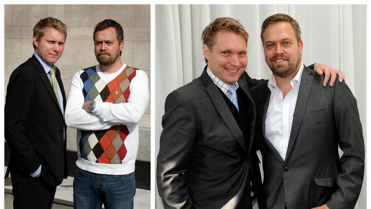 Charlie Söderberg och Mathias Andersson ledde de första säsongerna av Lyxfällan.